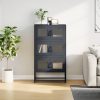 Highboard Antracit 68x39x123 cm Jeklo