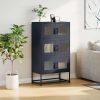 Highboard Antracit 68x39x123 cm Jeklo