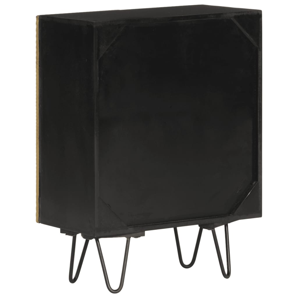 Komoda 55x30x75 cm trden mangov les