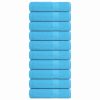 Kopalne brisače 10 kos turkizna 100x150 cm 360 gsm 100% bombaž
