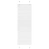 Plisirana žaluzija Bela 40x100 cm Širina tkanine 39