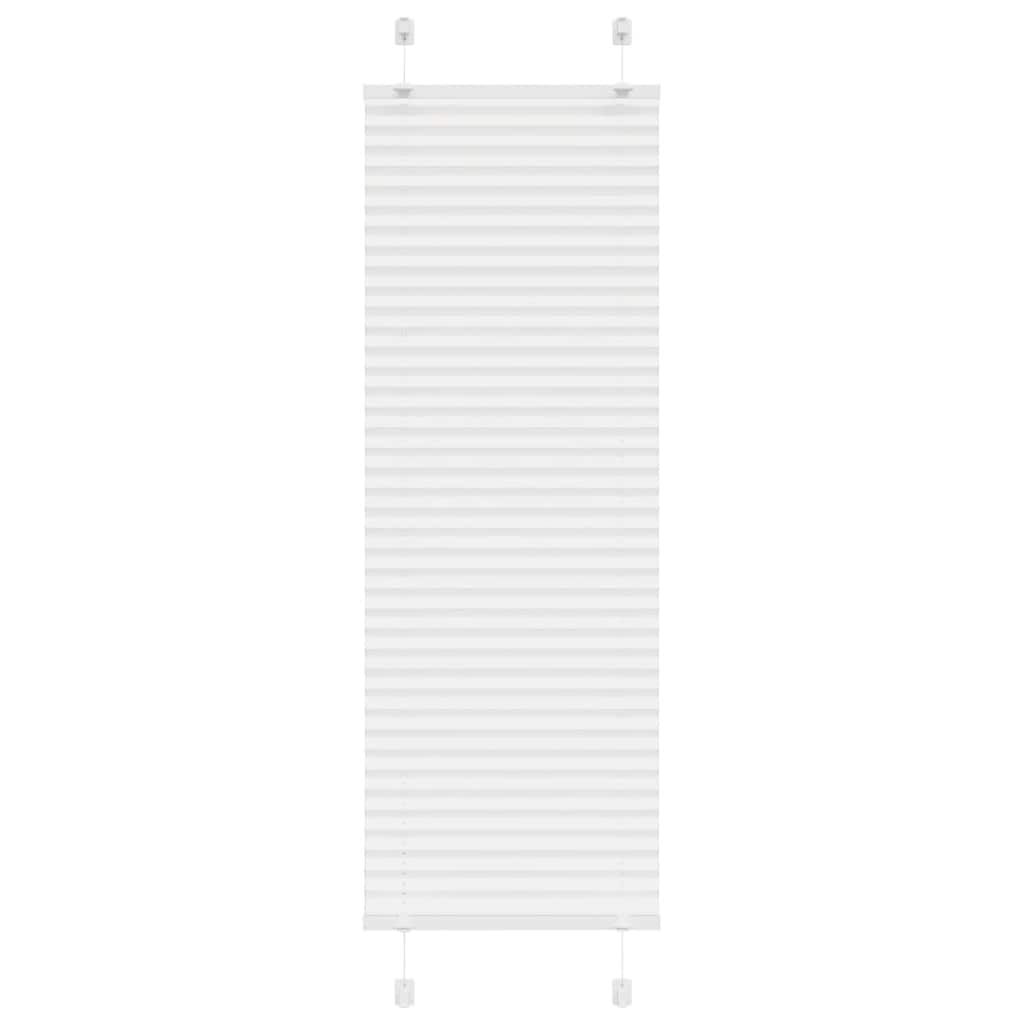 Plisirana žaluzija Bela 45x100 cm Širina tkanine 44