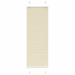 Plisirana žaluzija Cream 50x150 cm Širina tkanine 49