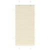 Plisirana žaluzija Cream 55x100 cm Širina tkanine 54
