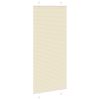 Plisirana žaluzija Cream 85x200 cm Širina tkanine 84