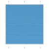Plisirana žaluzija Modra 120x150 cm Širina tkanine 119