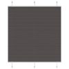 Plisirana žaluzija črna 115x150 cm Širina tkanine 114