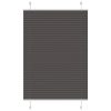Plisirana žaluzija črna 95x150 cm Širina tkanine 94