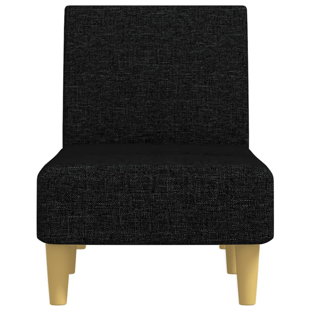 Počivalnik iz črne tkanine