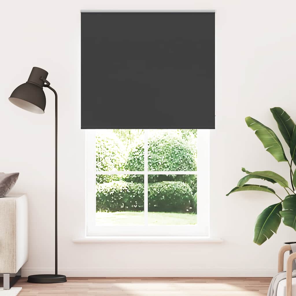 Roleta Blackout Black 140x210 cm Širina tkanine 136
