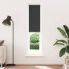 Roller Blind Blackout Black 50x210 cm Širina tkanine 45