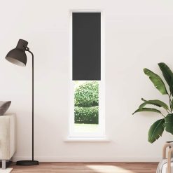 Roller Blind Blackout Black 50x210 cm Širina tkanine 45