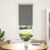 Roller Blind Blackout siv 50x150 cm Širina tkanine 45