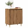 Sideboard artisian hrast 60x35x70 cm konstruiran les