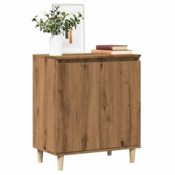 Sideboard artisian hrast 60x35x70 cm konstruiran les