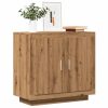 Sideboard artisian hrast 80x40x75 cm konstruiran les