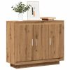 Sideboard artisian hrast 92x35x75 cm konstruiran les