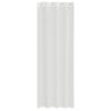 Voile zavese z vponkami 2 kosa bela