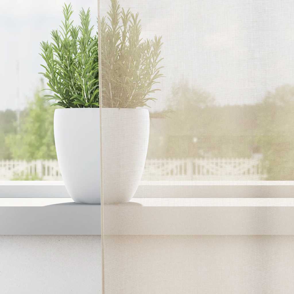 Voile zavese z zavihkom Top 2 kosa krem