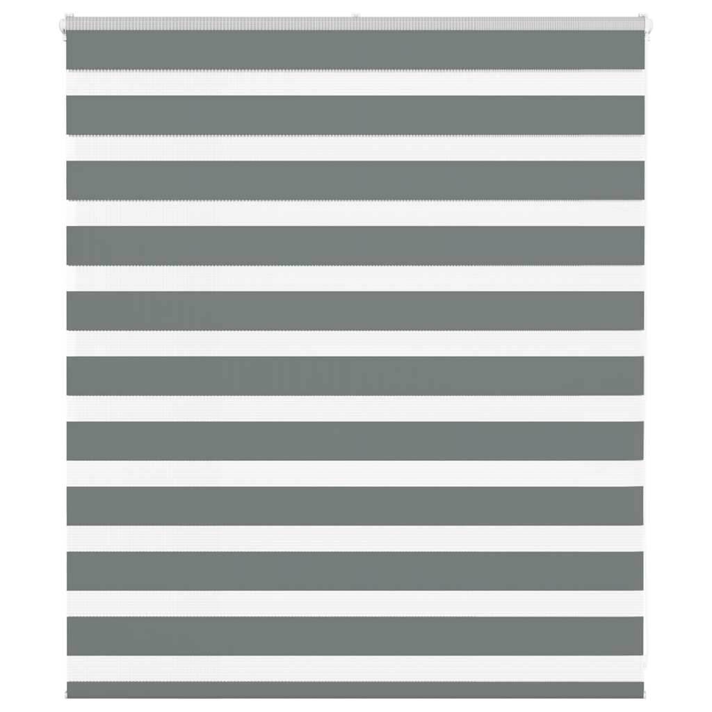 Zebra senčilo temno sivo 135x100 cm tkanina širina 130