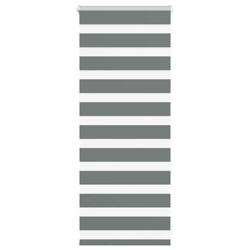 Zebra senčilo temno sivo 60x100 cm tkanina širina 55