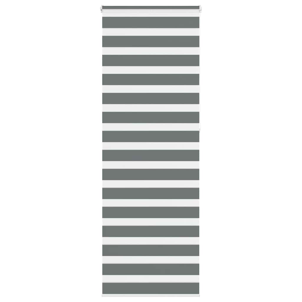 Zebra senčilo temno sivo 90x230 cm tkanina širina 85