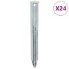 Klini za šotor 24 kosov 17 cm Ø20 mm pocinkano jeklo