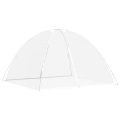 Komarnik mongolski z vrati 220 mreža bela 200x200x130 cm