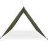 Ponjava za kampiranje olivno zelena 366x306 cm vodoodporna