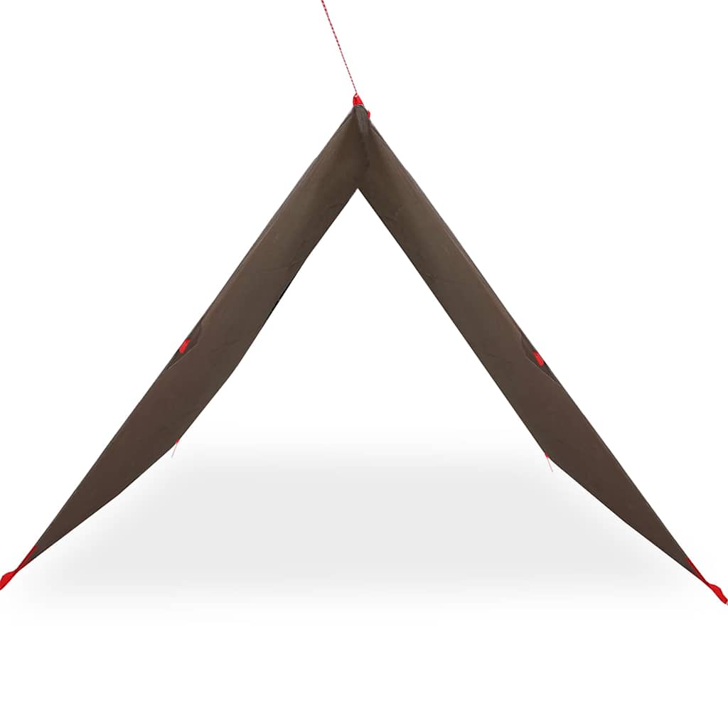 Ponjava za kampiranje rjava 306x306 cm vodoodporna