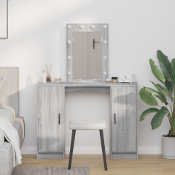 Toaletna miza z LED lučmi