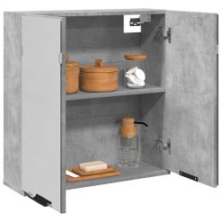 Kopalniško ogledalo Betonsko sivo 64x20x66