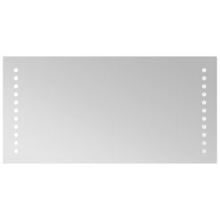 LED kopalniško ogledalo 20x40 cm