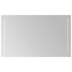 LED kopalniško ogledalo 30x50 cm