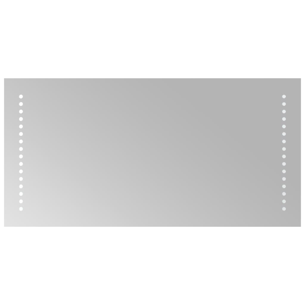 LED kopalniško ogledalo 30x60 cm