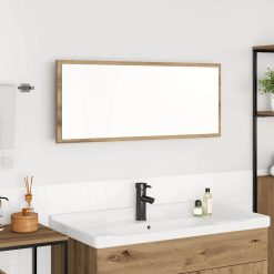 Ogledalo artisan hrast 90 x 8.5 x 37 cm Konstruiran les