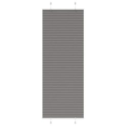 Plisirana žaluzija Antracit 75x200 cm Širina tkanine 74