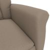 Reclinerska stolica taupe Taupe 70.5 x 96.5 x 95 cm Poliester