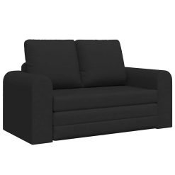 Sofa postelja Črna 148 x 71 x 83 cm blago