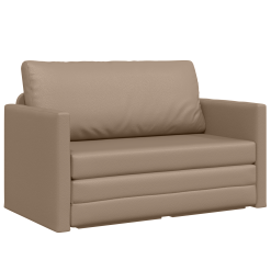 Sofa postelja Kapučino 124 x 71 x 78 cm Umetno usnje
