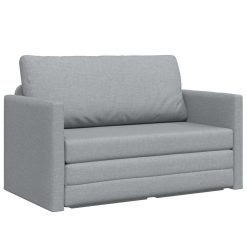 Sofa postelja Svetlo siva 124 x 71 x 78 cm blago