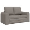 Sofa postelja Taupe 148 x 71 x 83 cm blago