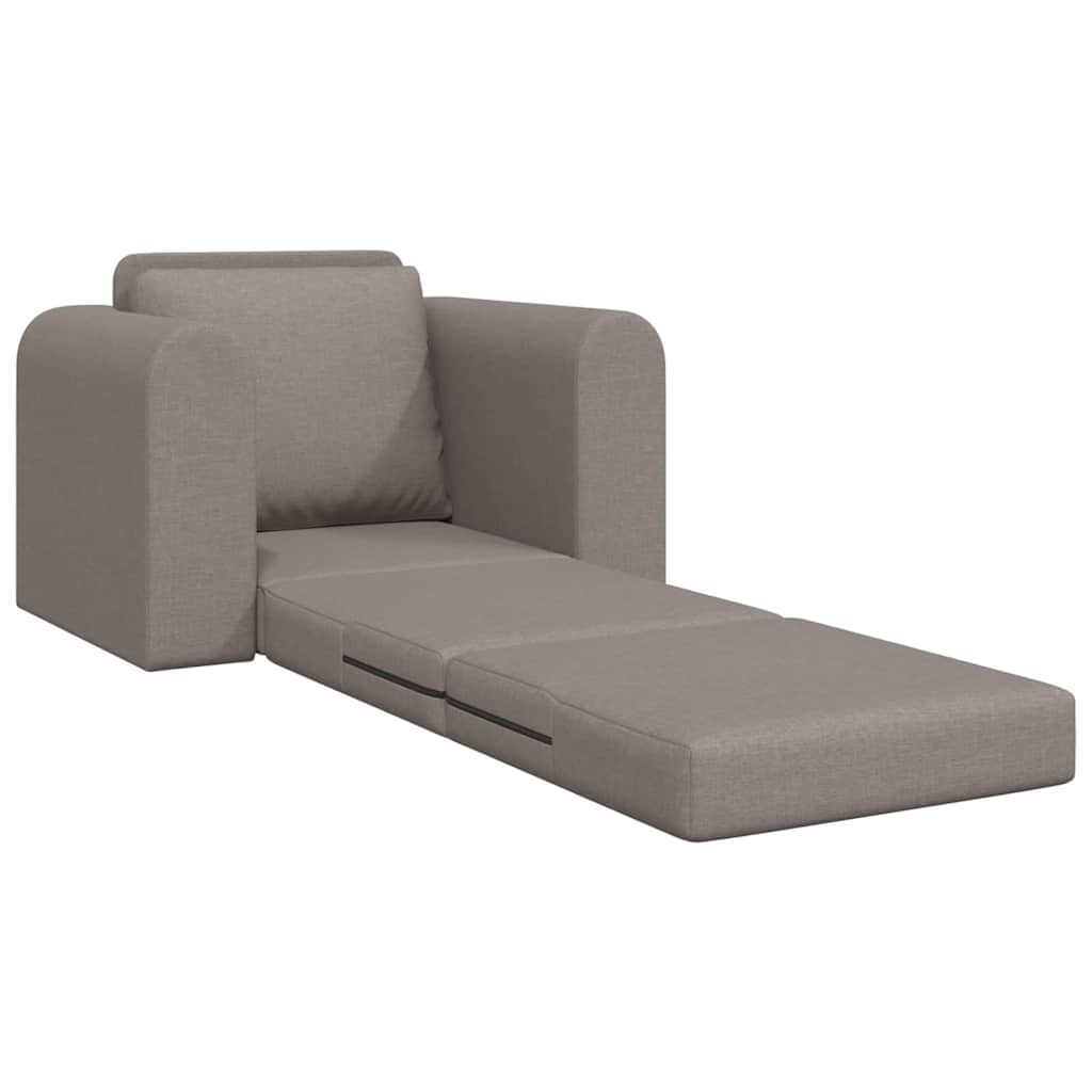 Sofa postelja Taupe 98 x 71 x 83 cm blago