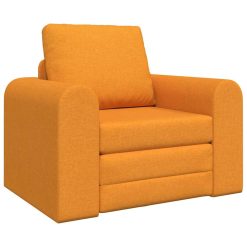 Sofa postelja Temno rumena 98 x 71 x 83 cm blago