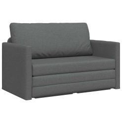 Sofa postelja Temno siva 124 x 71 x 78 cm blago