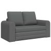 Sofa postelja Temno siva 148 x 71 x 83 cm blago