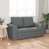 Sofa postelja Temno siva 148 x 71 x 83 cm blago