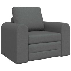Sofa postelja Temno siva 98 x 71 x 83 cm blago