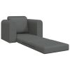 Sofa postelja Temno siva 98 x 71 x 83 cm blago