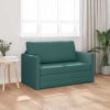Sofa postelja Temno zelena 124 x 71 x 78 cm blago
